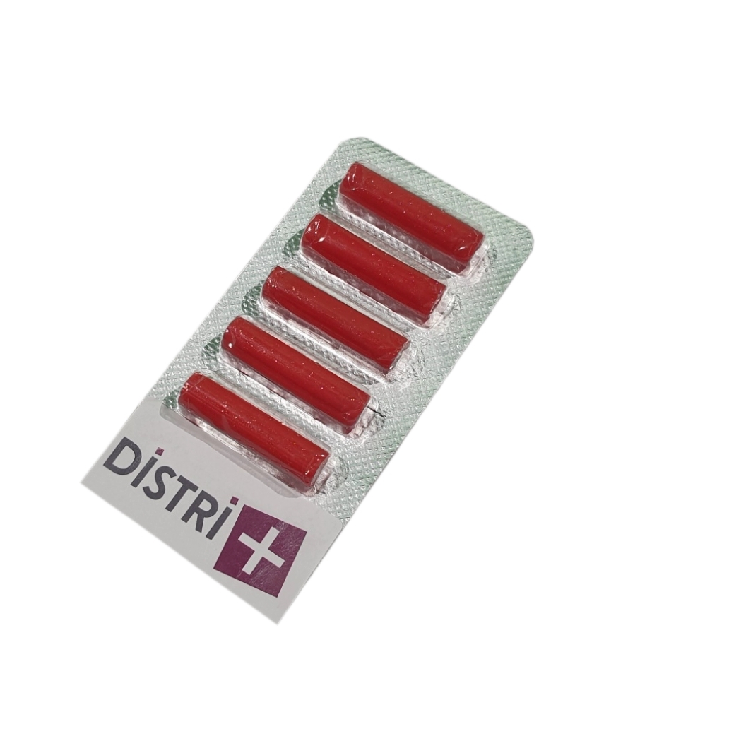 Baguettes aromatiques parfum 'Fruit Rouge' (rouge) - Blister de 5 sticks