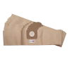 Sac aspirateur compatible avec Gansow 10EP, G16P, G9P - ICA Soteco : BOX, GP1/16 ECO B, GP1/18 ECO B, SA147, YES PRO, YES BOX, YP 1300/16, YP 1/13 ECO B, etc. - pochette de 10 sacs papier