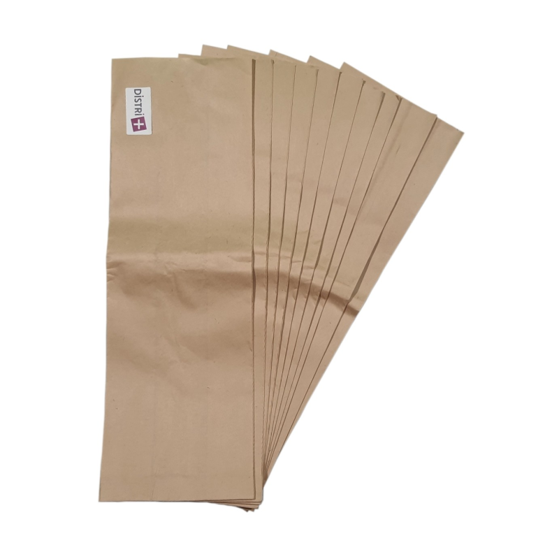 Sac aspirateur compatible avec Electrolux Z71, Z73, Z74, Z75, E0 - Eurosteam : 125, etc. - pochette de 10 sacs papier