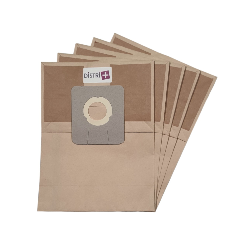 Sac aspirateur compatible avec ARGOS 966, 1404, 1183, 1415 - ICA SOTECO : SA148, G16P, GP1/16 ECO B...- pochette de 5 sacs papier
