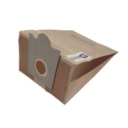 Sac aspirateur compatible avec Bosch/Siemens Type D, Type E, Type F, Type G, Type H - pochette de 10 sacs papier