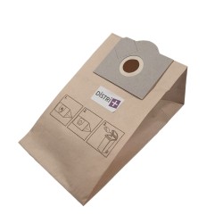 Sac aspirateur compatible avec ROWENTA RB01 à RB33, RS05 à 09 - CHROMEX CH248, GASBY -CALOR- DE LONGHI... - La pochette de 10 sacs papier