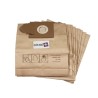 Sac aspirateur compatible avec AKA EIO 1400ELECT, BS48, BS55/3, DOMATIC, VISION - CHROMEX CH263 BS83/1... - La pochette de 10 sacs papier