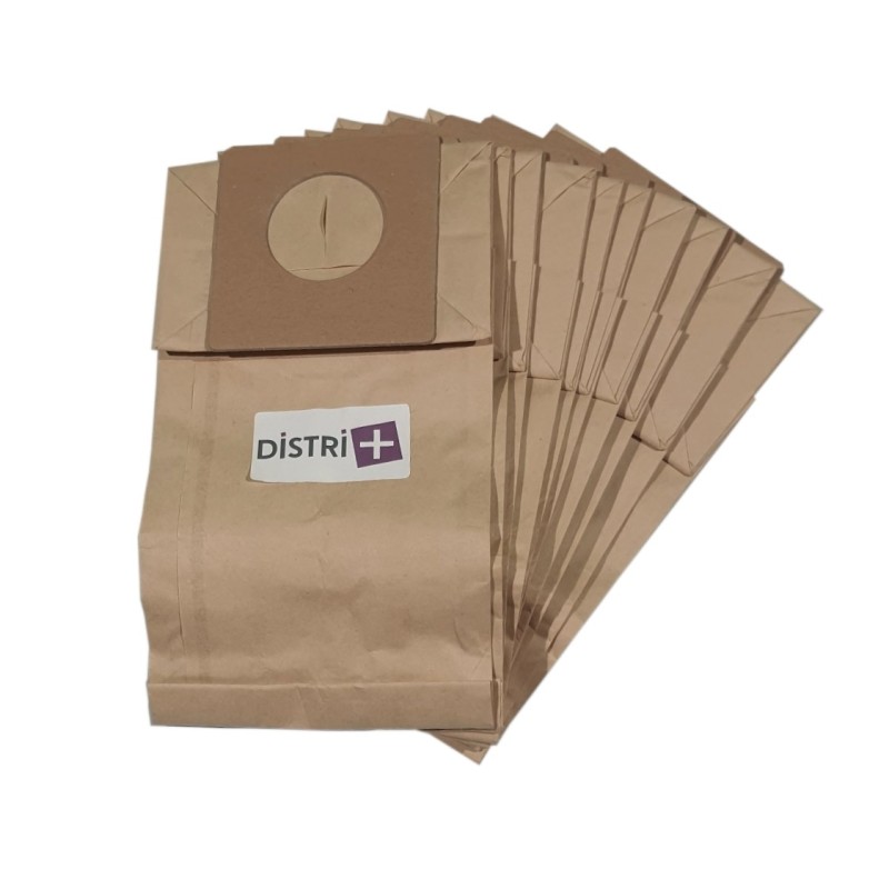 Sac aspirateur compatible avec MOULINEX WITCH 600, 800, 900, Q91, Q92, Q93 - La pochette de 10 sacs papier