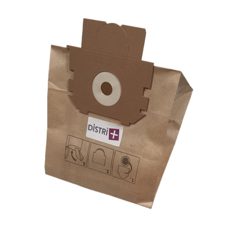 Sac aspirateur compatible avec ELECTROLUX COMPACT POWER, E16, HARMONY - TORNADO TO2400 à TO2760 - ALFATEC... - Pochette de 10 sacs papier