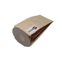 Sac aspirateur compatible avec ALFATEC- ASPIRA AP5000, C600 - CHROMEX- CURTISS BE600, C600 - VETRELLA... - La pochette de 10 sacs papier