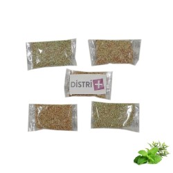 Granulés parfumés Menthe/Eucalyptus pour aspirateurs - Pochette de 5 sachets de 10g