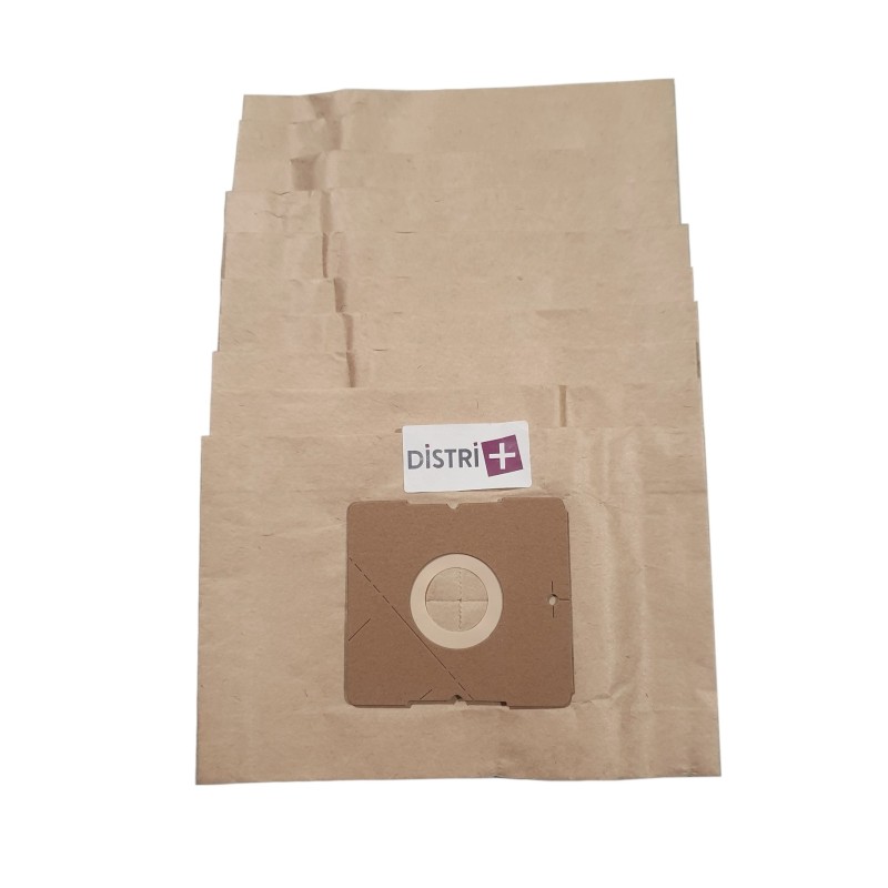 Sac aspirateur compatible avec AEG GR50, SMART 300 à 366 - DAEWOO Quiet, Koala, RC105 - DE LONGHI QZ11... - La pochette de 10 sacs papier