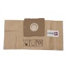 Sac aspirateur compatible avec AFK BS1500, BS2000 - BESTRON DVC1800 E, DVC2020 - DE SINA : VC9902E... - La pochette de 10 sacs papier