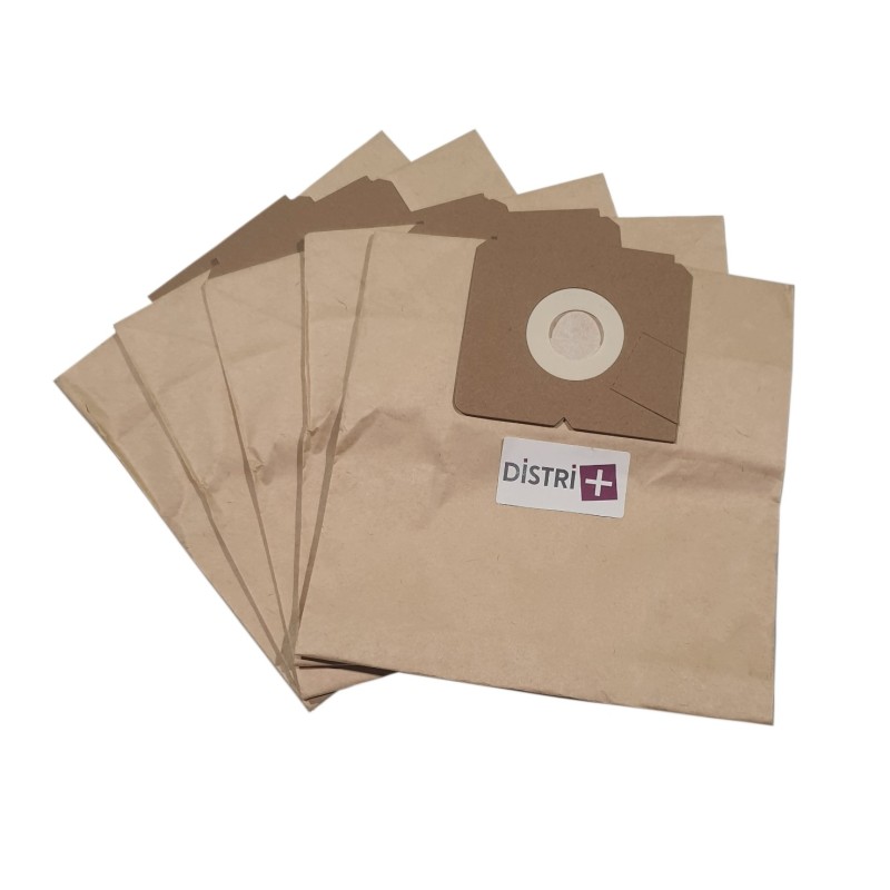 Sac aspirateur compatible avec ELECTROLUX ONE, TANGO, THE BOSS, FILIO, E51, E53, E65 - TORNADO CAMPUS....La pochette de 5 sacs papier