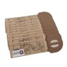 Sac aspirateur compatible avec MOULINEX LUCILLA  700 et 900 - ELECTRODELTA EVA - La pochette de 10 sacs papier