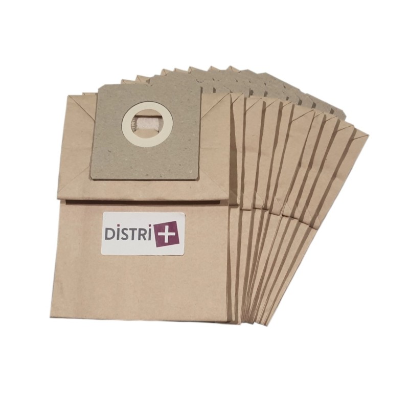 Sac aspirateur compatible avec HOOVER H55, STUDIO - PROGRESS PC2100 à PC2199 - ROWENTA : BOOLY, GIMINI...-  La pochette de 10 sacs papier