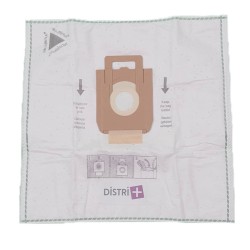 Sac aspirateur compatible avec Nilfisk GM200, GM210, GM300, GM400, ELITE, EXTREME, KING. - La pochette de 5 sacs microfibre