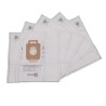 Sac aspirateur compatible avec Nilfisk GM200, GM210, GM300, GM400, ELITE, EXTREME, KING. - La pochette de 5 sacs microfibre