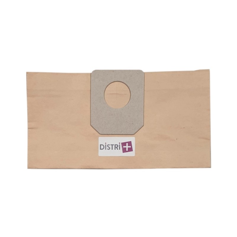 Sac aspirateur compatible avec EDER / FAKIR ZW1400-54 - JEKEN/JENKEN ZW1400-40 - TOKIWA ZW1400-54 - La pochette de 10 sacs papier