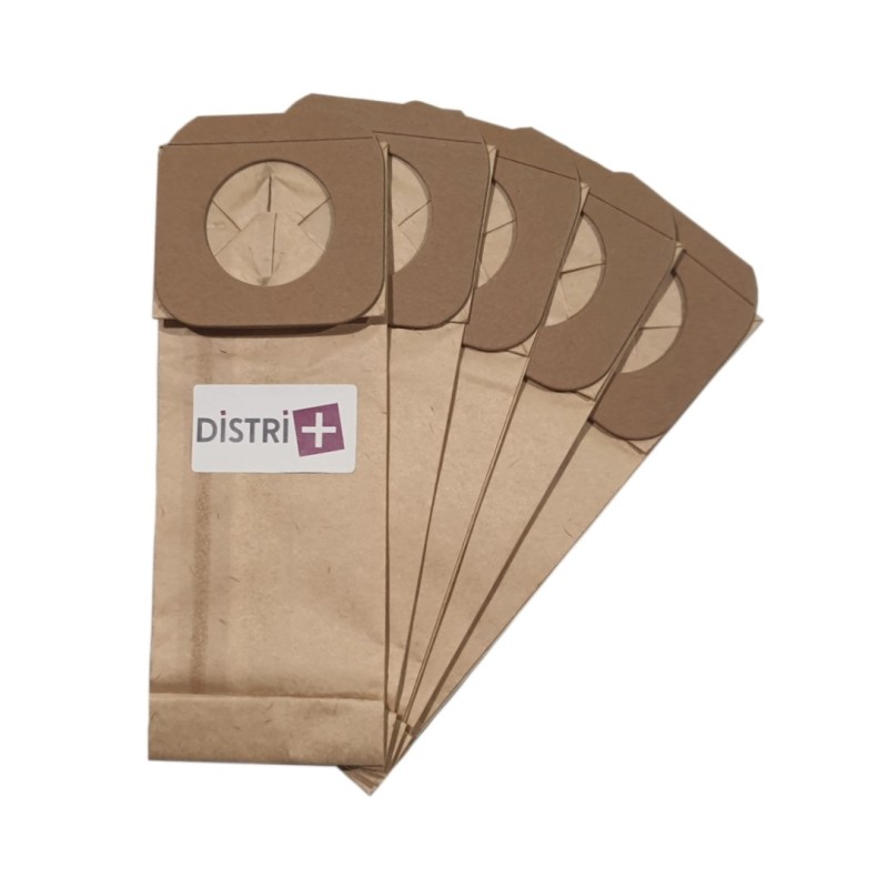 Sac aspirateur compatible avec HOOVER S2810 - KARCHER TST333 - PARIS RHONE BL25A - PROGRESS GTA600... - La pochette de 5 sacs papier