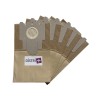 Sac aspirateur compatible avec MIELE S140 à S165, S168, S190, S198, TYP E, TYP K/K, ALLERGY CONTROL - La pochette de 5 sacs papier