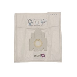 Sac aspirateur compatible avec MIELE S140 à S165, S168, S190, S198, TYP E, TYP K/K, ALLERGY CONTROL - La pochette de 5 sacs microfibre