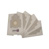 Sac aspirateur compatible avec MIELE S140 à S165, S168, S190, S198, TYP E, TYP K/K, ALLERGY CONTROL - La pochette de 5 sacs microfibre