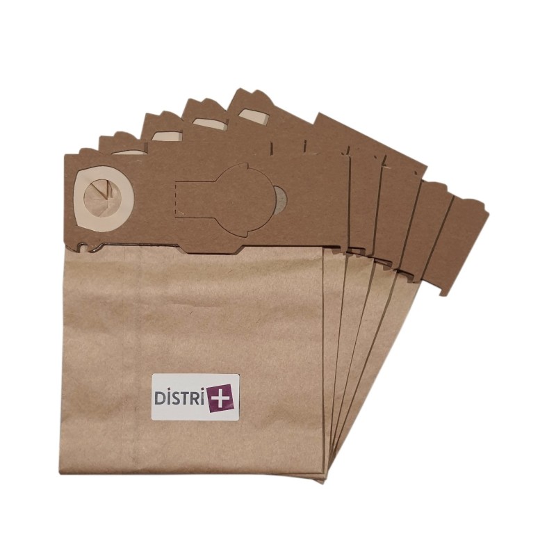 Sac aspirateur compatible avec VORWERK VK130, VK131, SYSTEM 131 - MENALUX B27 - La pochette de 5 sacs papier