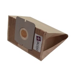 Sac aspirateur compatible avec DOMEOS ASP2000, ASP2010 - ELCOTEC ORION 1500 - ZELMER ORION Z1500, TWIST - La pochette de 10 sacs papier