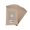 Sac aspirateur compatible avec BOSCH / SIEMENS TYP K, ARRIVA, BIG BAG, SMILY, SUPER SX, MINI MOUSY... La pochette de 10 sacs papier