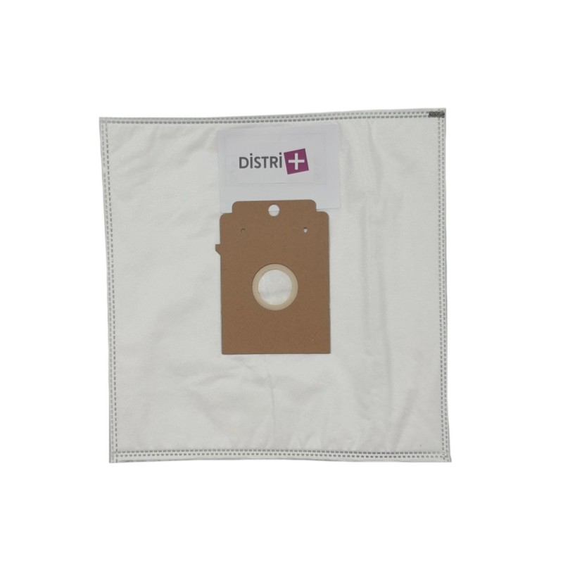 Sac aspirateur compatible avec BOSCH / SIEMENS TYP K, ARRIVA, BIG BAG, SMILY, SUPER SX, MINI MOUSY... La pochette de 5 sacs microfibre
