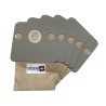 Sacs aspirateur compatible avec Rowenta Neo, Soam, ZR480, RO420, RO450, RO460, RO1233. - La pochette de 5 sacs papier