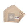 Sac aspirateur compatible avec NILFISK COMPACT C10, C15, C18, C20, C110, C118, C120, C210, C218, C220... - La pochette de 10 sacs papier