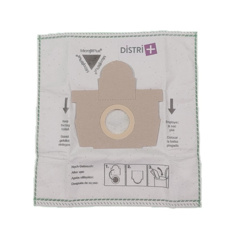 Sac aspirateur compatible avec MOULINEX ROWENTA ARTEC 2, SILENCE FORCE et X-TREM POWER (anciennes versions)... - La pochette de 5 sacs microfibre