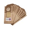 Sac aspirateur compatible avec MOULINEX FIDELO, ADS1.51, ZDS2.51 - ROWENTA CORDY, ZR0004, RH7081... - La pochette de 10 sacs papier