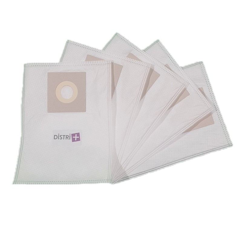 Sac aspirateur compatible avec BLUESKY / BLUEWIND / CARREFOUR BVC818, CVC869-10 - FAR CH818, CH846... - La pochette de 5 sacs microfibre