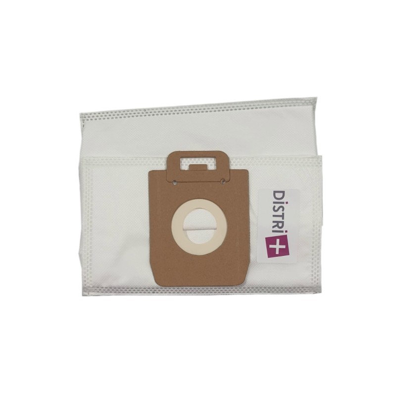 Sac aspirateur compatible avec Nilfisk POWER P10, P12, P20, P30, P40... - La pochette de 5 sacs microfibre