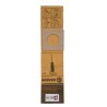 Sac aspirateur compatible avec HOOVER H11, H12, U2002, U2004, U2068, U2070, ASPIROBATTEUR - La pochette de 5 sacs papier