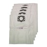 Sac aspirateur compatible avec KARCHER MV4, MV5, MV6, WD4, WD5, WD6, WD4000 à WD5999, WD6300, WD6399... - Pochette de 5 sacs microfibre