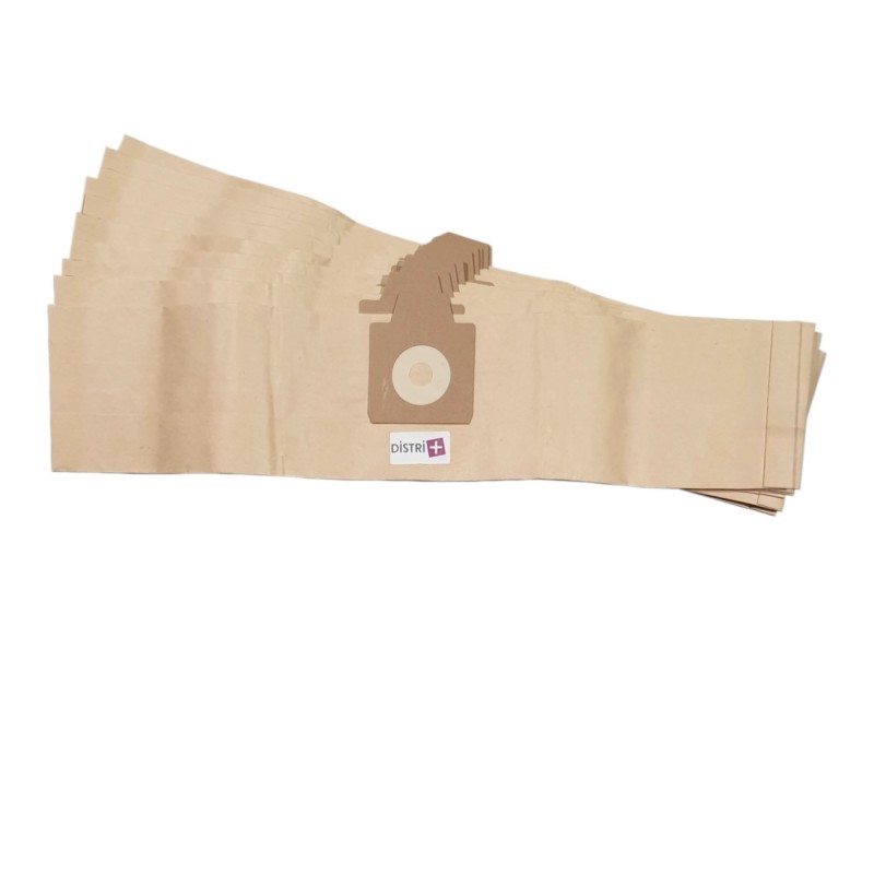Sac aspirateur compatible avec Electrolux Euroclean : UZ930, DP 9000, ES100, UZ920 - Nilfisk : GD930. etc. - pochette de 10 sacs papier