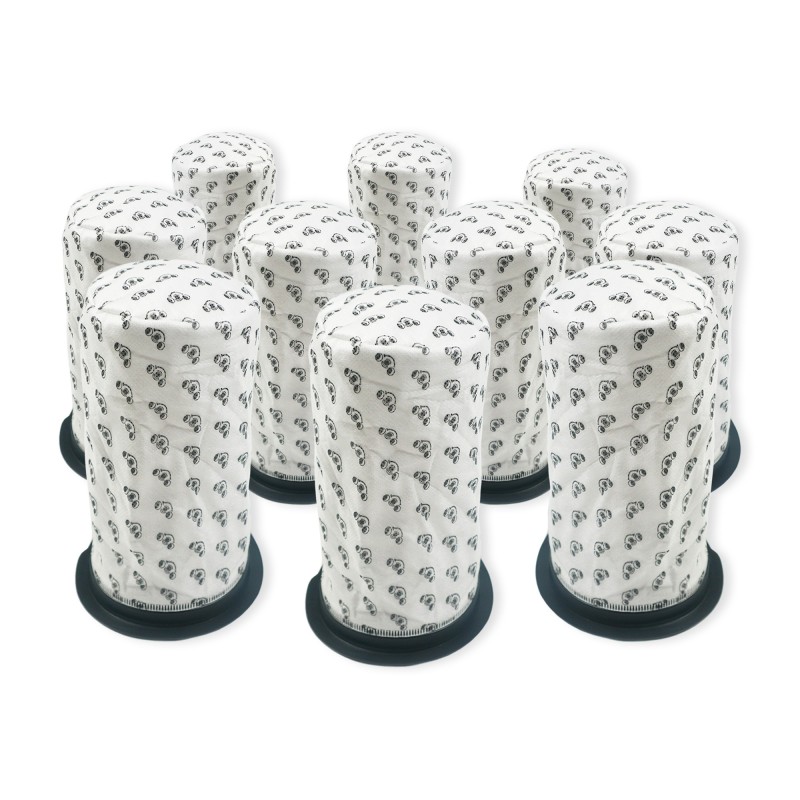 Sac aspirateur ORIGINAL avec Numatic Quick Pods  : HEN100G, HEN100R, Henry Quick, Hetty Quick, HTY100P, HTY100P, Quick- La pochette de 10 sacs microfibre