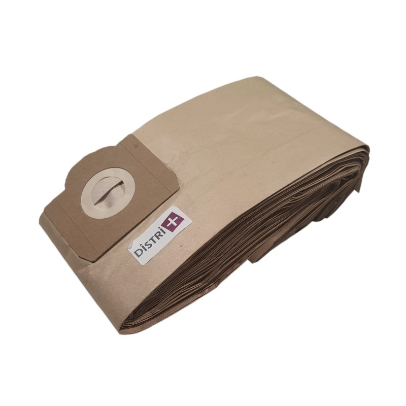 Sac aspirateur compatible avec Rowenta Bully, Collecto, RU01, RU02, RU03, RU04, ZR81, ZR816. - pochette de 10 sacs papier
