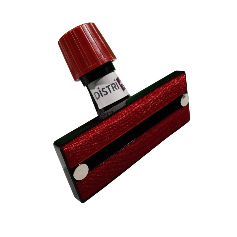 Brosse aspirateur universel avec 2 tire-fils pour poils d animaux allant sur des tubes de diamètre 30 à 37mm - Largeur 21cm