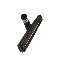 Suceur poussières en crin de cheval à roulettes pour aspirateur allant sur des tubes de diamètre 35mm - Largeur brosse : 36cm