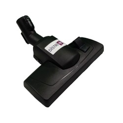 Combiné avec une grosse roulette pour aspirateurs compatible avec Miele avec accroches et pause-parking diamètre 35mm - Largeur 27cm