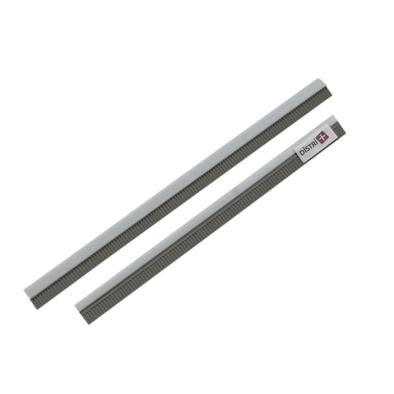 Jeu de 2 bandes caoutchouc pour suceur d aspirateur en métal WESSEL-WERK de largeur 37cm
