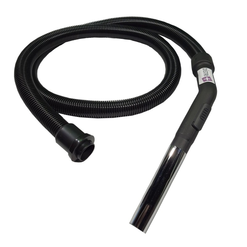 Flexible complet compatible avec poignée métal pour apsirateur Nilfisk GM80, GS80, GM90, GM500... - Longueur : 2m - Diamètre : 32mm