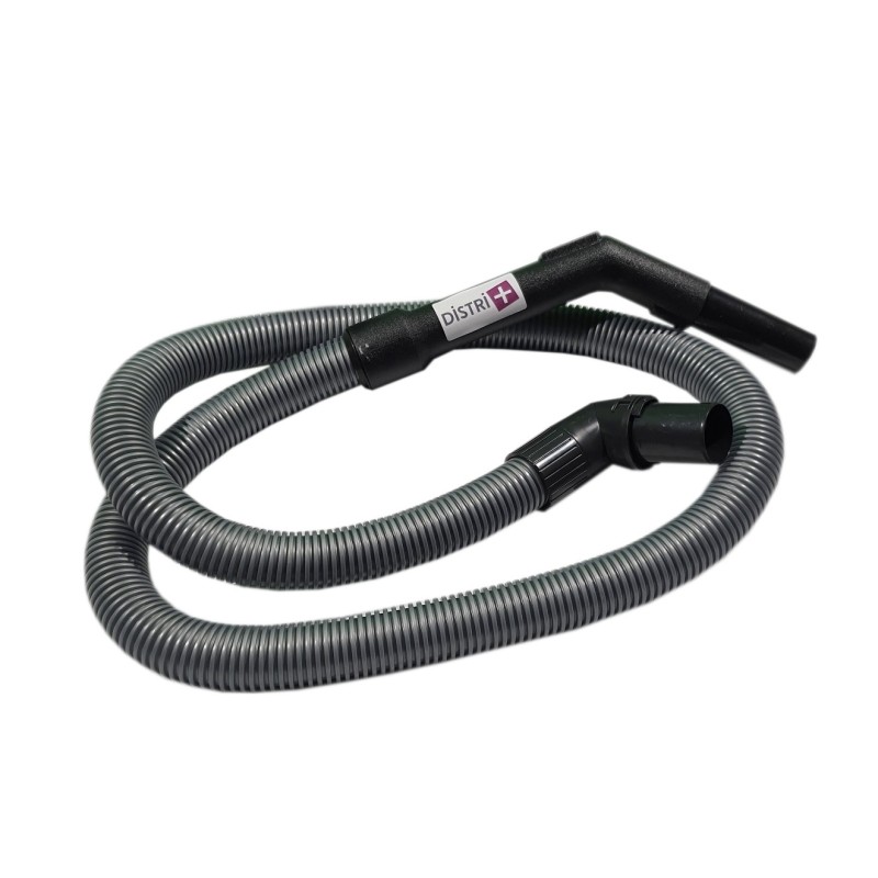 Flexible complet avec poignée pour aspirateur compatible  Moulinex : Boogy (avant 2005), clean, compact, powerclass, powerclean. - Krups : 943, 945, etc. - Longueur : 1,8m - Diamètre : 35mm