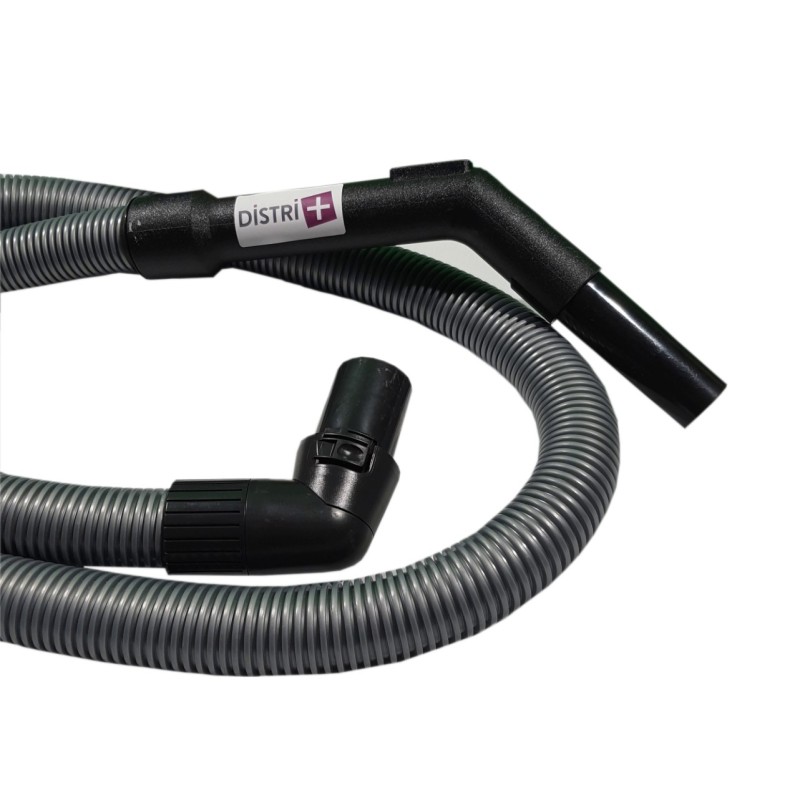 Flexible complet avec poignée pour aspirateur compatible  Moulinex : Boogy (avant 2005), clean, compact, powerclass, powerclean. - Krups : 943, 945, etc. - Longueur : 1,8m - Diamètre : 35mm