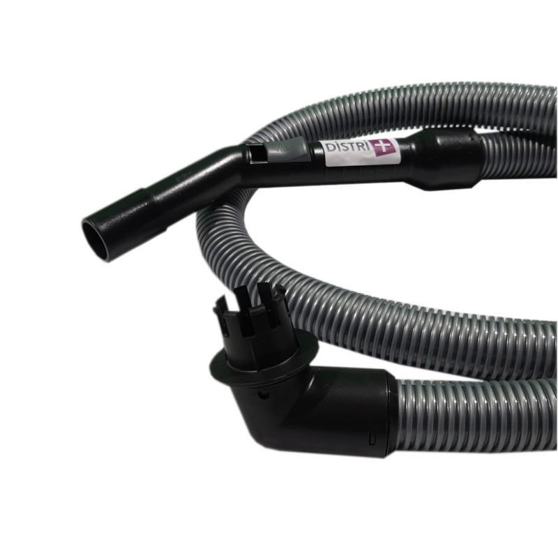 Flexible complet pour aspirateur AEG BOOGIE, COMFORT 1100 ELECTRONIC. - FIRSTLINE 4101.0 - SINGER T11, T15, COCKTAIL, JUNIOR. - Longueur : 1,8m - Diamètre : 37mm