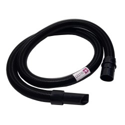 Flexible complet pour aspirateur compatible avec Ecolab Floormatic Bluevac 11, Bluevac +, Bluevac XL - Floorpul Melody - Prodim Twister Piccolo. - Longueur : 2m - Diamètre : 32mm