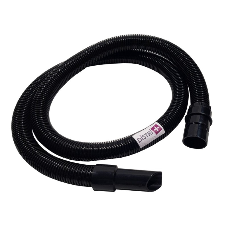 Flexible complet pour aspirateur compatible avec Ecolab Floormatic Bluevac 11, Bluevac +, Bluevac XL - Floorpul Melody - Prodim Twister Piccolo. - Longueur : 2m - Diamètre : 32mm