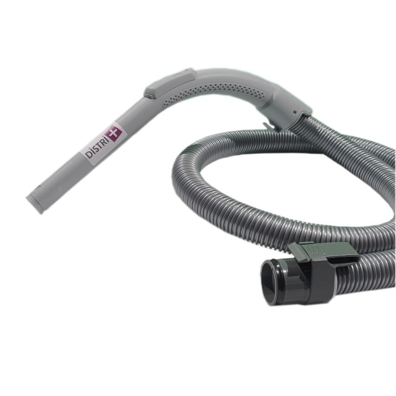 Flexible complet avec poignée plastique standard pour aspirateur Electrolux : Clario, Dolphin, Excellio, F1, GT, Ingenio, Las air, Oxygen, Silence, etc. - Longueur : 1,8m - Diamètre : 32mm
