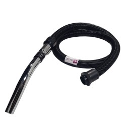 Flexible complet avec poignée métal pour aspirateur Electrolux UZ930 - Nilfisk GD930... - Longueur : 1,8m - Diamètre : 32mm